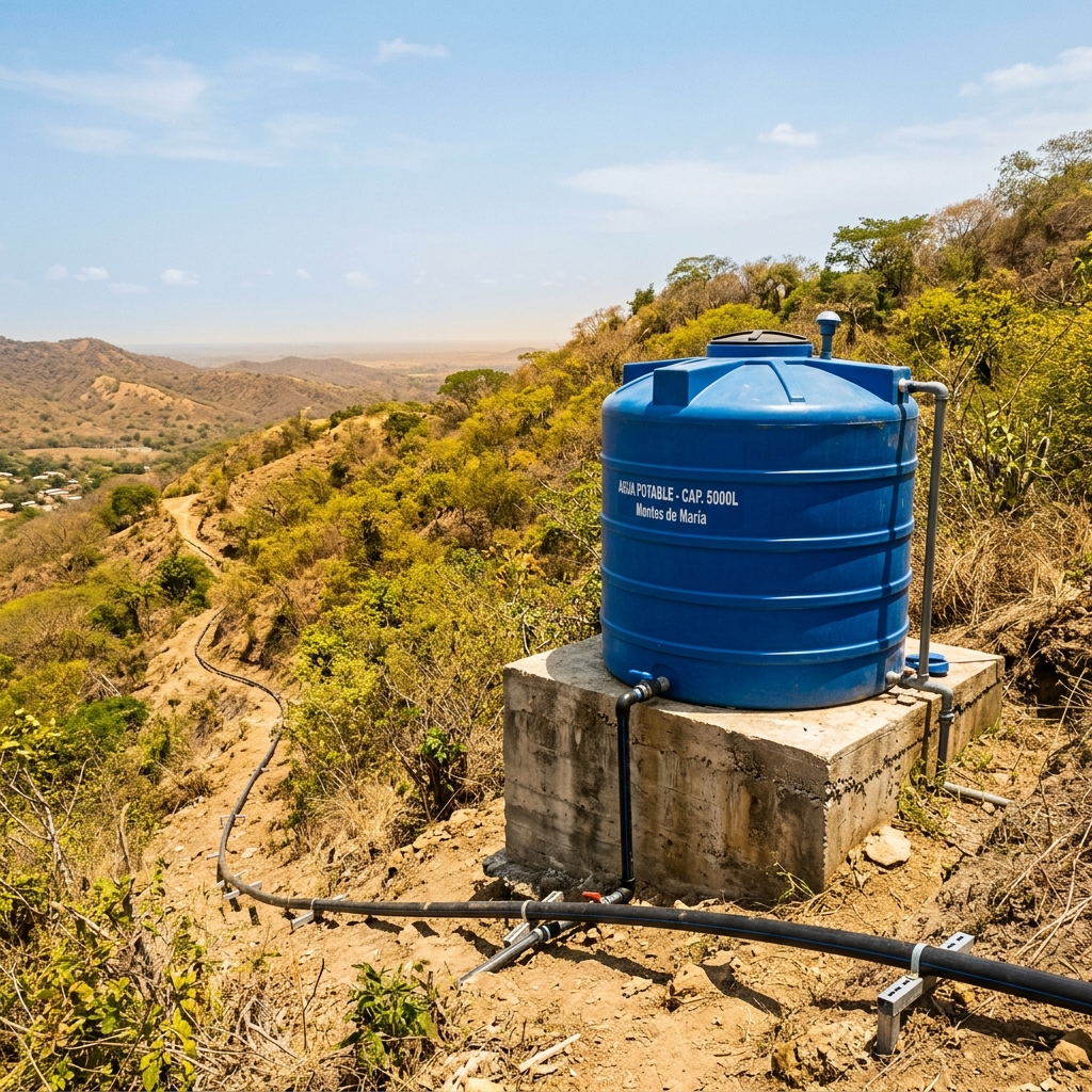 Almacenamiento de Agua en Montes de María
